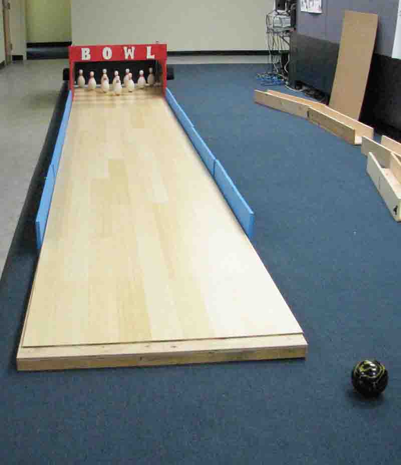 North American Bowling Homemade Bowling Lanes Just For Fun Or